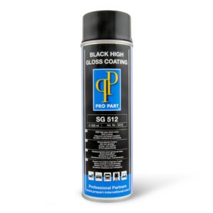 black finish coating